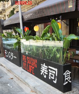 Mural No Sushi No Life Bar 300x100000